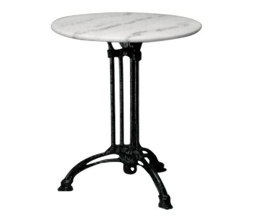 EKO Τραπέζι Τρίνυχο Μαντέμι, Μάρμαρο Άσπρο