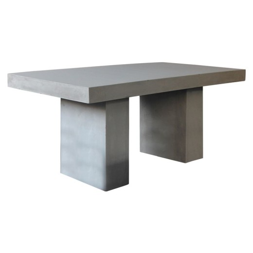CONCRETE Τραπέζι Cement Grey Γκρι