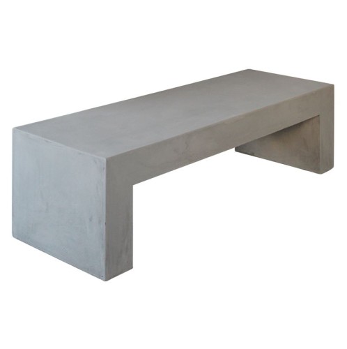 CONCRETE Πάγκος Cement Grey Γκρι