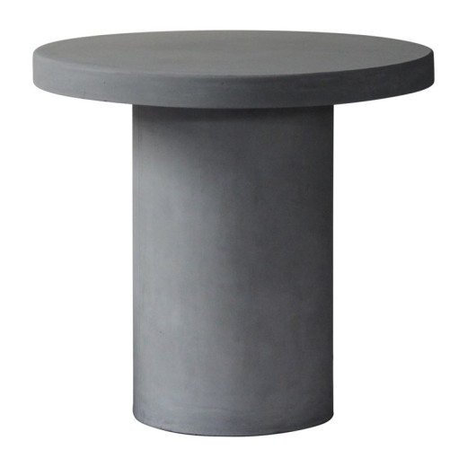 CONCRETE Cylinder τραπέζι Cement Grey Γκρι
