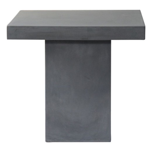 CONCRETE Cubic Τραπέζι Κήπου - Βεράντας, Cement Grey Γκρι