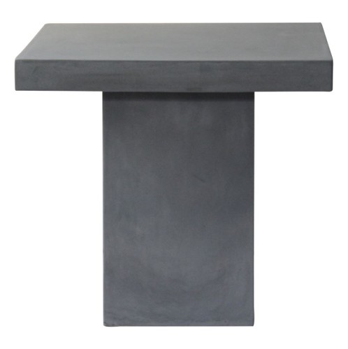 CONCRETE Cubic Τραπέζι Κήπου - Βεράντας, Cement Grey Γκρι