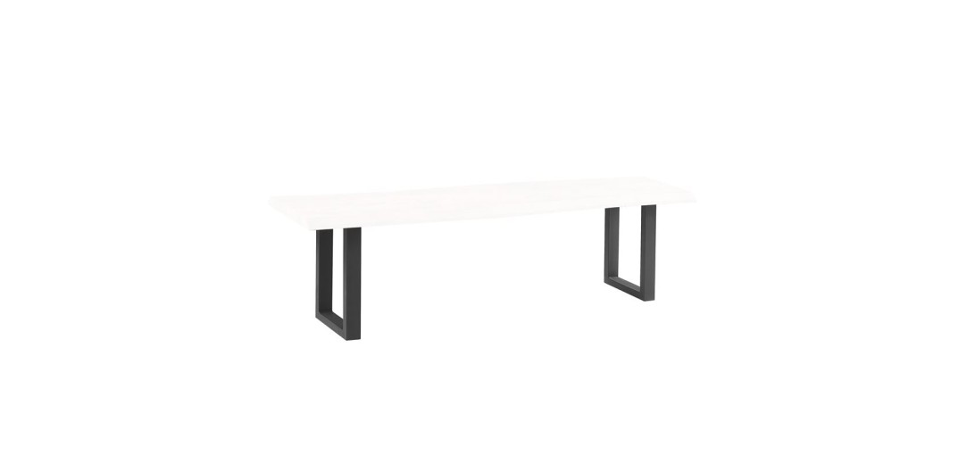 LIZARD Βάση Set 2 τεμαχίων 30x6 H.43cm για Τραπεζάκι Σαλονιού Μέταλλο Μαύρο