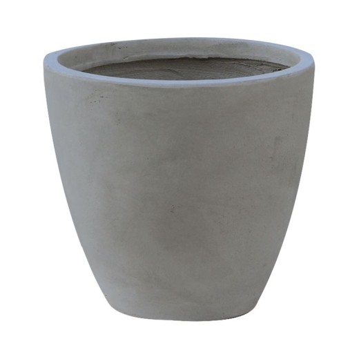 FLOWER POT-3 Cement Grey Φ53x47cm Γκρι