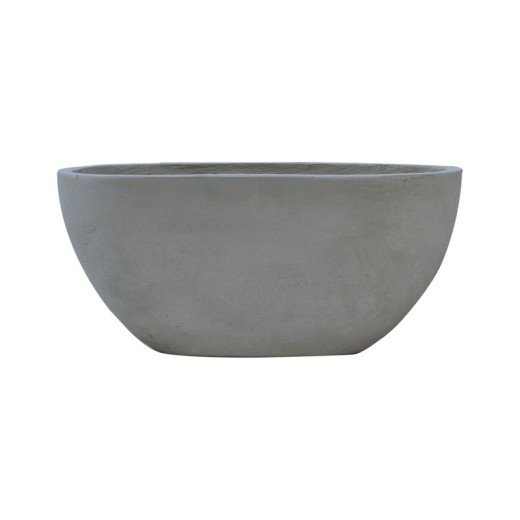 FLOWER POT-4 Cement Grey 56x27x26cm Γκρι