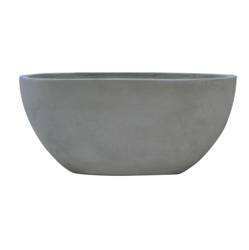 FLOWER POT-4 Cement Grey 76x34x32cm Γκρι