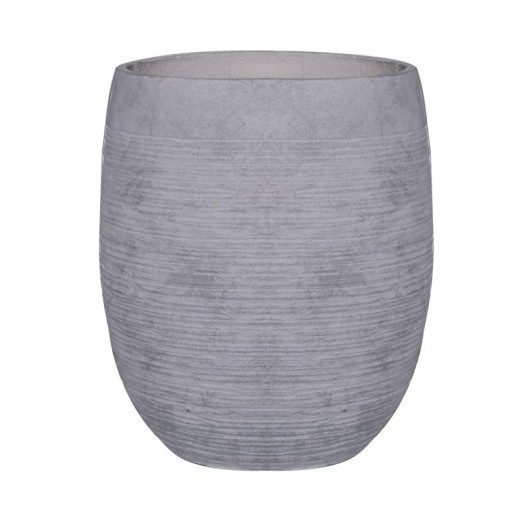 FLOWER POT-8 Απόχρωση Light Grey Wash Γκρι