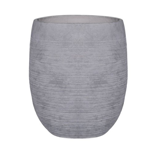 FLOWER POT-8 Απόχρωση Light Grey Wash Γκρι