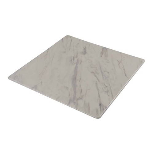 Contract Sliq Normal Επιφάνεια Τραπεζιού τ.Werzalit, Απόχρωση Marble Άσπρο