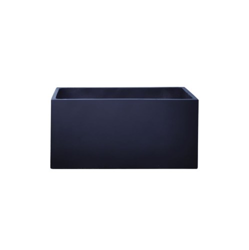 FLOWER POT-12 Απόχρωση Dark Grey Ανθρακί