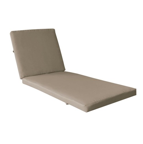 VERANO Μαξιλάρι Ξαπλώστρας (A) Ύφασμα Cappuccino Water Repellent με Φερμουάρ - Velcro Μπεζ-Tortora-Sand-Cappuccino