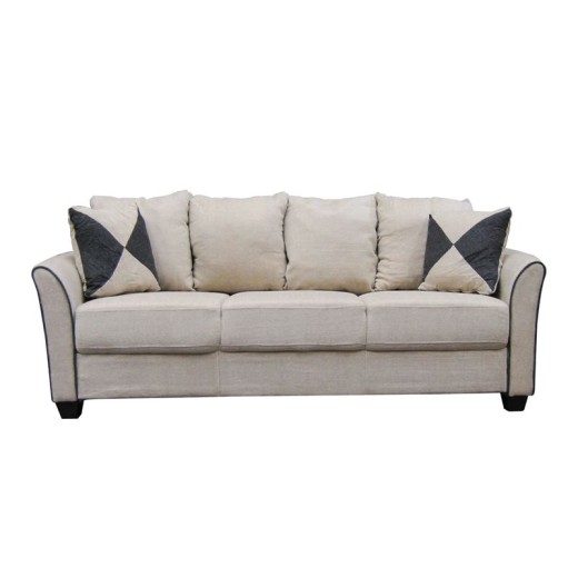 ASHLEY Καναπές Σαλονιού - Καθιστικού 3Θέσιος, Ύφασμα Μπεζ Μπεζ-Tortora-Sand-Cappuccino