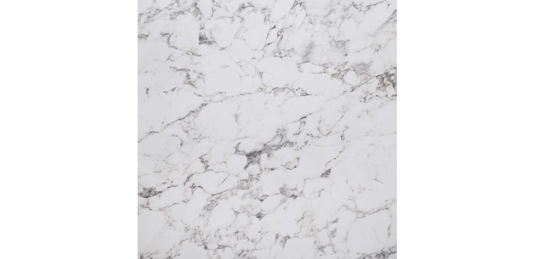 HPL (High Pressure Laminated) Επιφάνεια Τραπεζιού Απόχρωση Marble Άσπρο