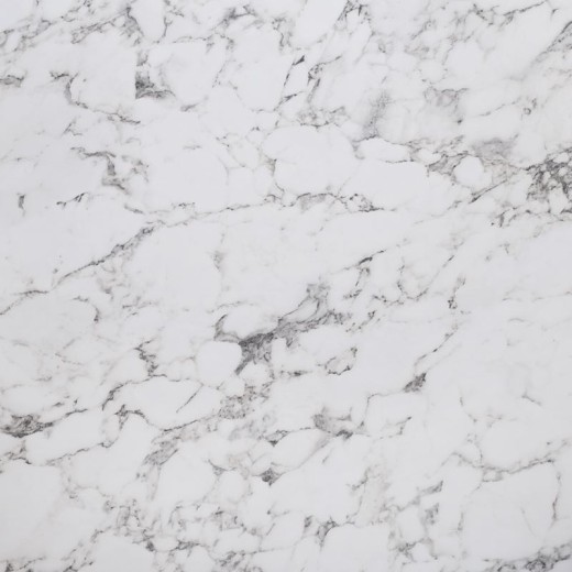 HPL (High Pressure Laminated) Επιφάνεια Τραπεζιού Απόχρωση Marble Άσπρο