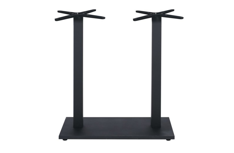 PRATO-W Βάση Τραπεζιού BAR 70x40cm H.108cm Μέταλλο Βαφή Μαύρο / 18,50Kg