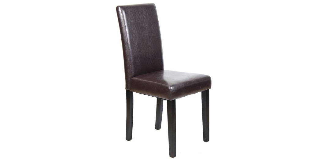 MALEVA-L Καρέκλα PU Καφέ - Wenge Wenge