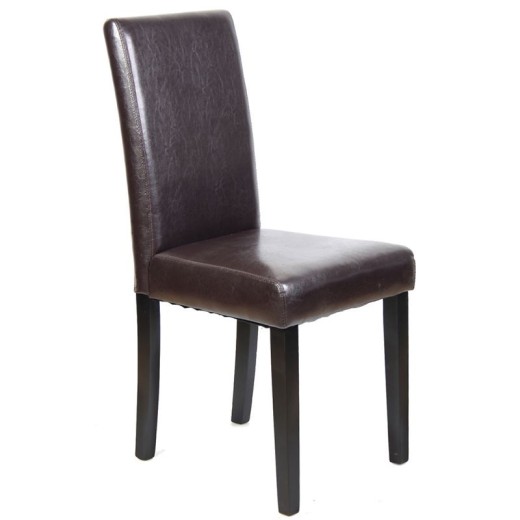 MALEVA-L Καρέκλα PU Καφέ - Wenge Wenge