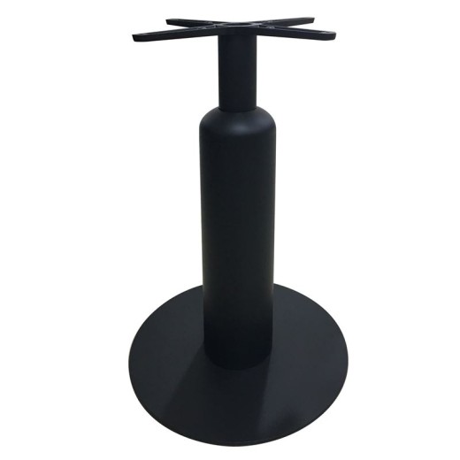 TOBY Βάση Τραπεζιού Μέταλλο Βαφή Μαύρο (2τμχ)