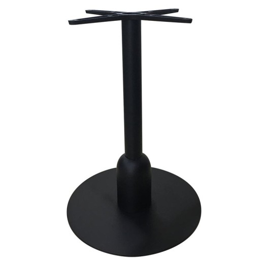 BORG Βάση Τραπεζιού Μέταλλο Βαφή Μαύρο (18,10kg) (2τμχ)