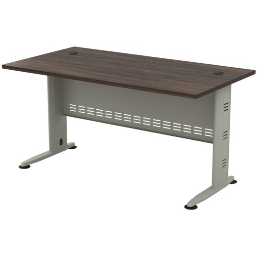 COMPACT Γραφείο Απόχρωση Γκρι - Σκούρο Καρυδί Γκρι