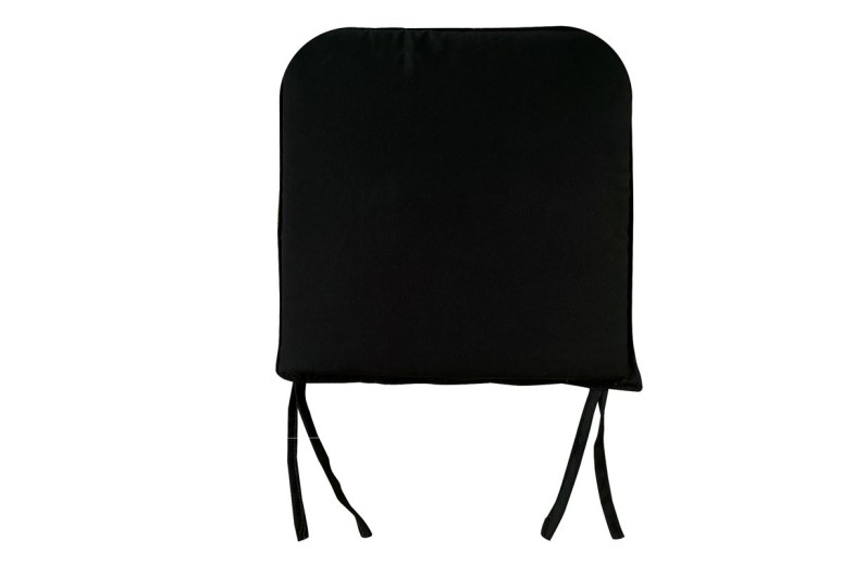 SALSA Μαξιλάρι για Καρέκλα και Σκαμπό Bar, Ύφασμα Μαύρο (3cm)