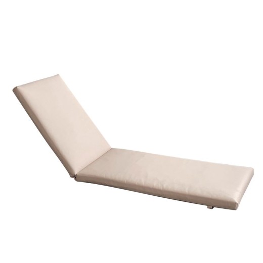 SUNLOUNGER Μαξιλάρι Ξαπλώστρας PVC Μπεζ με Φερμουάρ & Velcro (Foam+Polyester) Μπεζ-Tortora-Sand-Cappuccino