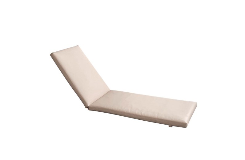 SUNLOUNGER Μαξιλάρι Ξαπλώστρας PVC Μπεζ με Φερμουάρ & Velcro (Foam+Polyester) Μπεζ-Tortora-Sand-Cappuccino
