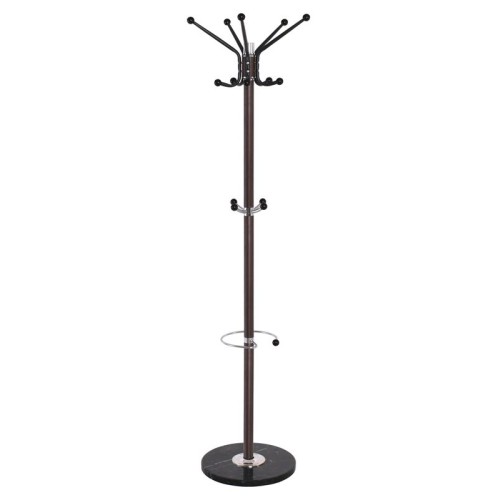 MARGO Καλόγερος Περιστρεφόμενος, Μέταλλο Βαφή Καρυδί Καρυδί