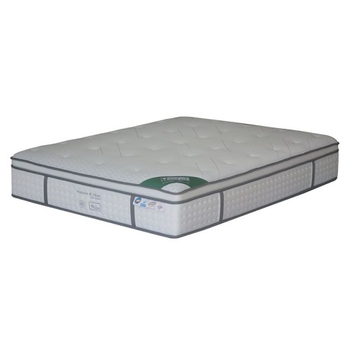 ΣΤΡΩΜΑ Pocket Spring 5-Zone Gel Memory Foam + Latex, Μονής Όψης (2) Άσπρο