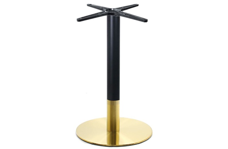 RIVA Βάση Τραπεζιού Gold Inox #201 - Black / 11,70 Kg Μαύρο