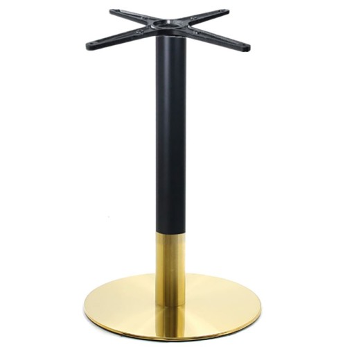 RIVA Βάση Τραπεζιού Gold Inox #201 - Black / 11,70 Kg Μαύρο