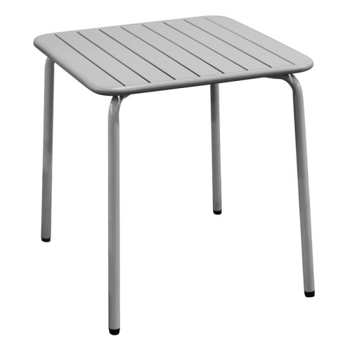 BRIO Slat Τραπέζι-Pro Κήπου - Βεράντας, Μέταλλο Βαφή Cool Grey 4C Γκρι