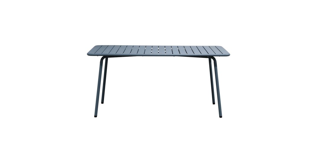 BRIO Slat Τραπέζι-Pro Κήπου - Βεράντας, Μέταλλο Βαφή Sandy Blue 5415C Μπλε