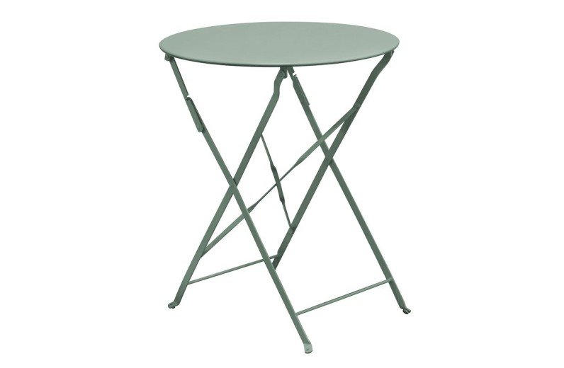 ΖΑΠΠΕΙΟΥ Pantone Τραπέζι Πτυσσόμενο, Μέταλλο Βαφή Sandy Green 5635C Πράσινο