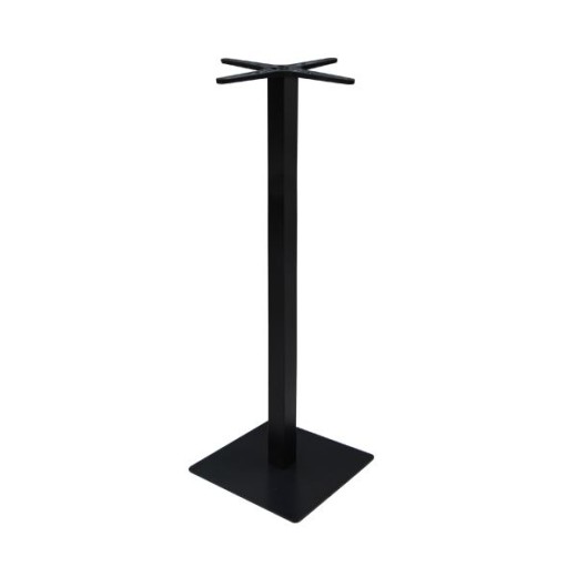 PRATO Βάση Τραπεζιού BAR 45x45cm H.108cm Μέταλλο Βαφή Μαύρο / 14,50Kg (2τμχ)