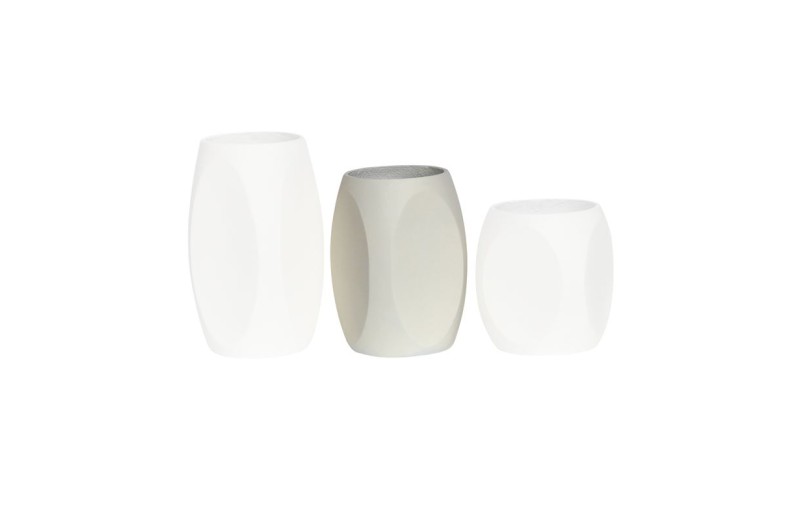 VASE-4 Βάζο Cement, Απόχρωση Beige Φ33x51cm Μπεζ-Tortora-Sand-Cappuccino