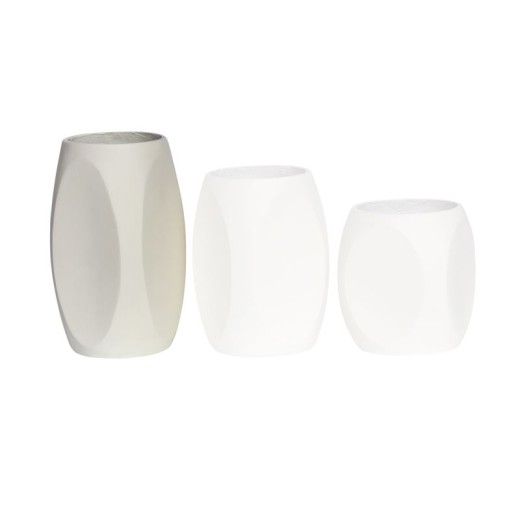 VASE-4 Βάζο Cement, Απόχρωση Beige Φ31x61cm Μπεζ-Tortora-Sand-Cappuccino