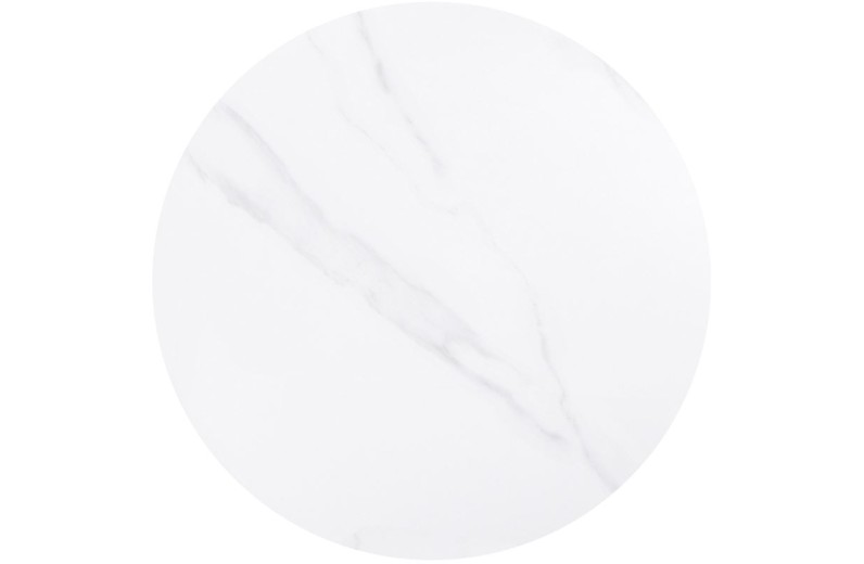 Επιφάνεια Μάρμαρο Sintered Stone, Απόχρωση White Marble (MDF για στήριξη βάσης) Άσπρο