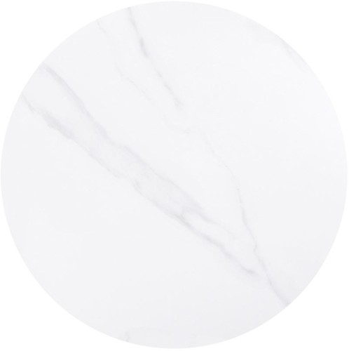 Επιφάνεια Μάρμαρο Sintered Stone, Απόχρωση White Marble (MDF για στήριξη βάσης) Άσπρο