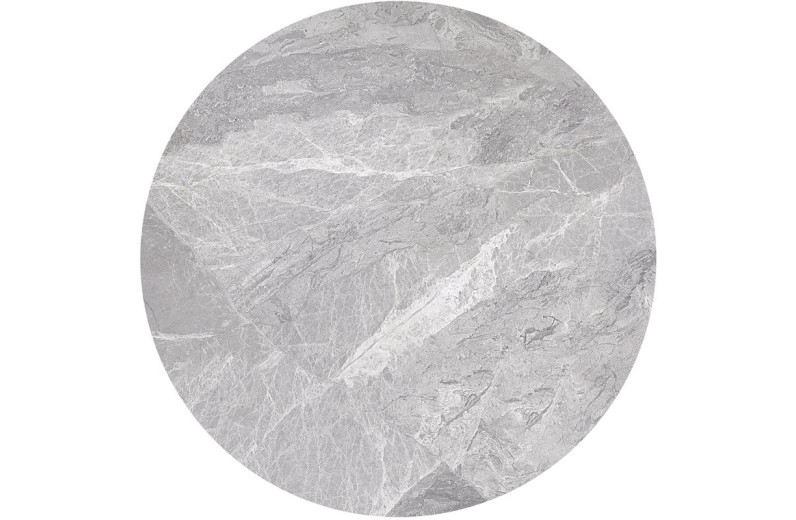 Επιφάνεια Μάρμαρο Sintered Stone, Απόχρωση Grey Marble (MDF για στήριξη βάσης) Γκρι