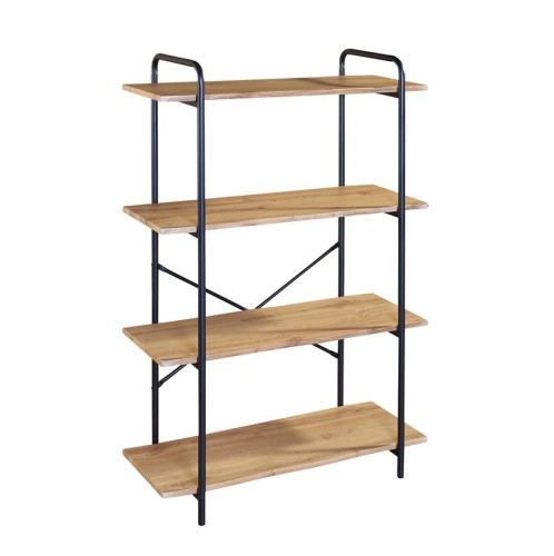 Ραφιέρα Μέταλλο Βαφή Μαύρο, Απόχρωση Sonoma Μαύρο