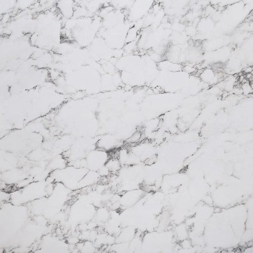 HPL (High Pressure Laminated) Επιφάνεια Τραπεζιού Απόχρωση White Marble, UV Άσπρο (2τμχ)