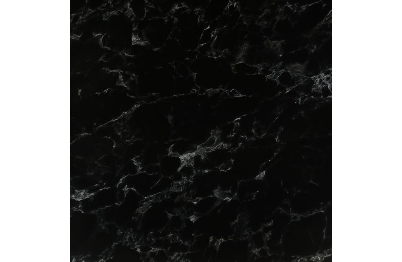 HPL (High Pressure Laminated) Επιφάνεια Τραπεζιού Απόχρωση Black Marble, UV Μαύρο (2τμχ)