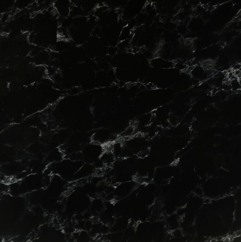 HPL (High Pressure Laminated) Επιφάνεια Τραπεζιού Απόχρωση Black Marble, UV Μαύρο (2τμχ)