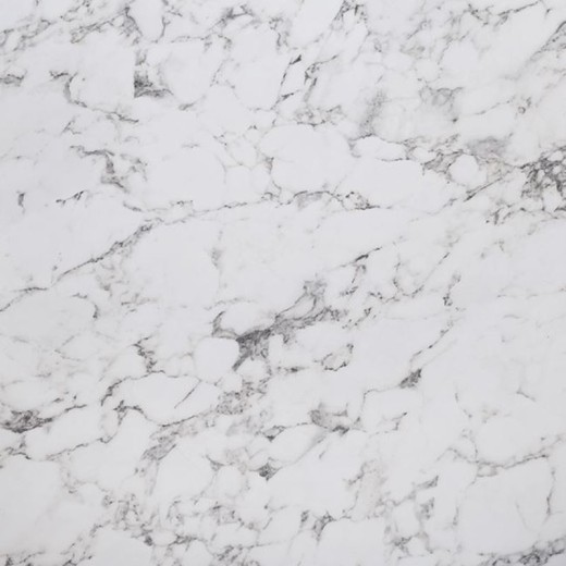 HPL (High Pressure Laminated) Επιφάνεια Τραπεζιού Απόχρωση White Marble, UV Άσπρο (2τμχ)