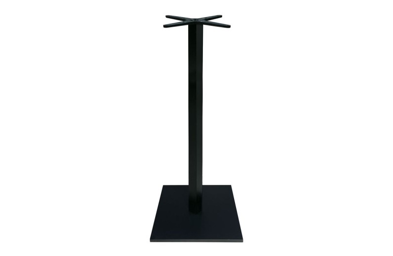PRATO-W Βάση Τραπεζιού BAR 45x45cm H.93cm Μέταλλο Βαφή Μαύρο με Ρεγουλατόρο / 12,50Kg (2τμχ)