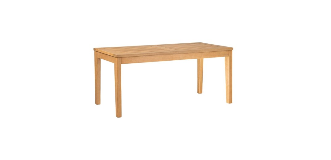 COFFEE Τραπεζάκι Σαλονιού Καθιστικού Βεράντας-Κήπου, Ακακία Φυσικό