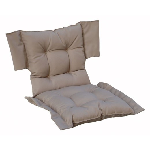 Ύφασμα για Πολυθρόνα Σκηνοθέτη, Γέμισμα Comforel, Καπιτονέ, Απόχρωση Cappuccino Μπεζ-Tortora-Sand-Cappuccino