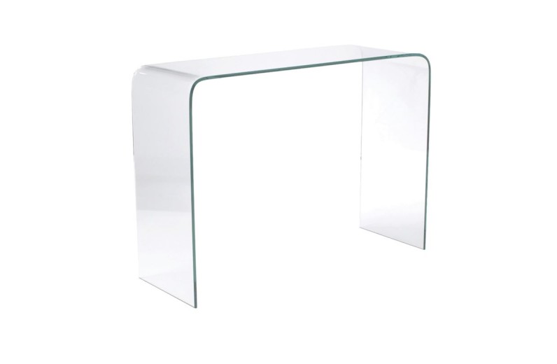 GLASSER Κονσόλα Διάφανο Γυαλί 12mm
