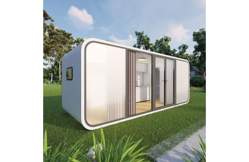 APPLE Cabin Capsule house 13m2, με 1 υπνοδωμάτιο